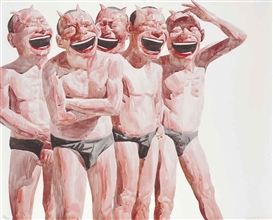 Yue Minjun, Untitled