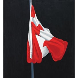 Charles Pachter, The Painted Flag