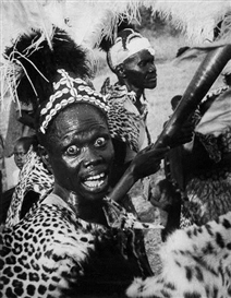 George Rodger, Madi Dancer, Moyo, Northern Uganda