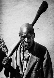 George Rodger, The Royal Executioner of the Bunyoro Tribe, With His Symbolic Axe