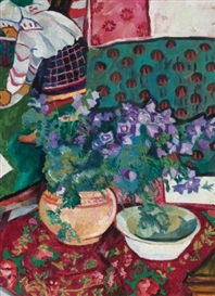 Natalia Goncharova, Still Life (Bluebells)