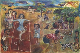 Sudjana Kerton, Anak-Anak Bermain (Children at Play)