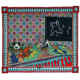 Phillip Maberry, Tile with Three Beatos