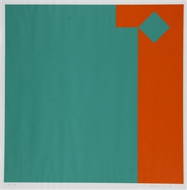 Camille Graeser, Grün / Orange 3:1