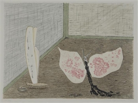 Meret Oppenheim, Die Seidenmotte und die stolze Rosamunde