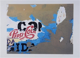 Mimmo Rotella, Pepsi-Cola