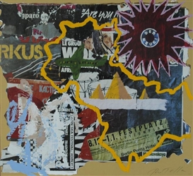 Mimmo Rotella, Berlin
