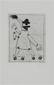 Hans Schärer, Untitled - two works