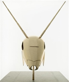 Jan Fabre, Le casque, from " Sanguis Mantis"