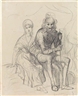 George Caleb Bingham, Two Seated Figures