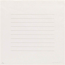 Agnes Martin, On a Clear Day