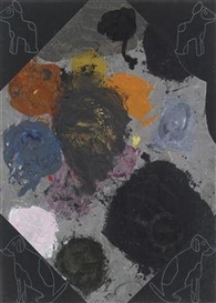 Eduardo Arroyo, Paravent de chiens