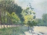 Gustave Caillebotte, Allée bordée d'arbres