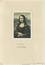 Marcel Duchamp, L.H.O.O.Q. Rasée
