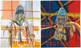 Martin Kippenberger, Terrorist/Touristin