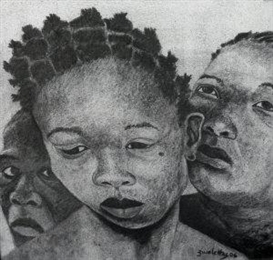 Zwelethu Mthethwa, 'Portrait 9'