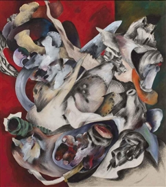 Ahmed Alsoudani, Untitled