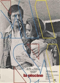 Sarah Morris, La Piscine (Initials)