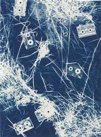 Christian Marclay, Untitled (Luciano Pavorotti, Halo and Four Mix Tapes II)