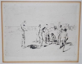 Max Liebermann, Badende Knaben