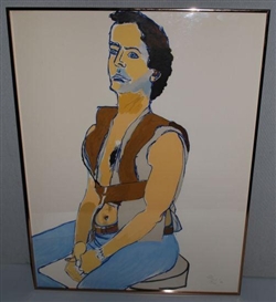 Alice Neel, Man in Vest