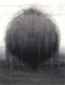 Idris Khan, EVERY... BERND AND HILLER BECHER SPHERICAL TYPE GASHOLDER