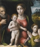 Giulio Raibolini, The mystic marriage of Saint Catherine