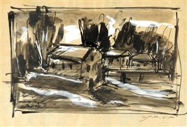 Aharon Kahana, Kibbutz