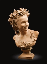 Jean-Baptiste Carpeaux, La Rieuse aux roses