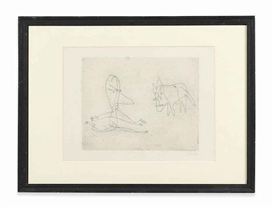 Paul Klee, Was läuft er (Kornfeld 109)