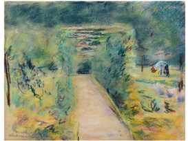 Max Liebermann, Wannseegarten, 1919