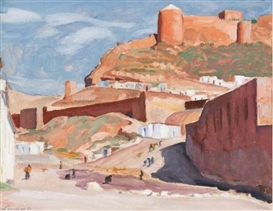 John Goodwin Lyman, THE ALCAZABA, ALMERIA SPAIN