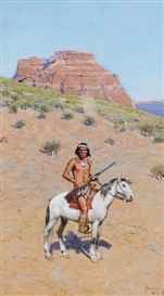 Henry Francis Farny, Apache Warrior