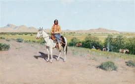 Henry Francis Farny, Camp in the Foothills
