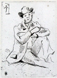 Paul Cézanne, 'Guillaumin au Pendu', (from Les peintres impressionistes de Duret), Cherpin 2