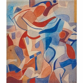 Carl Robert Holty, Untitled Abstraction