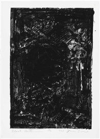 Jim Dine, Two works:Black Bathroom (Mikro 20)
