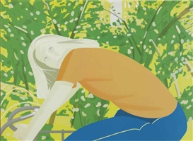 Alex Katz, Bicycle Rider (Maravell 130)