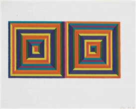 Frank Stella, Fortín de las Flores (First Version), from Ten from Leo Castelli (Axsom I.B.)