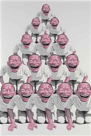Yue Minjun, Monument