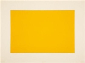 Donald Judd, Untitled (Light Cadmium Yellow)