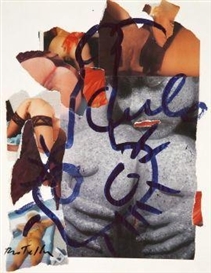 Mimmo Rotella, Culo
