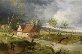 Otto Modersohn, Regenstimmung