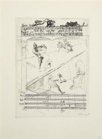Max Slevogt, Marginal etchings to Mozart's The Magic Flute