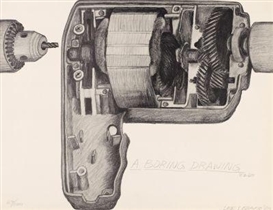 Lee Lozano, A boring drawing