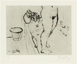 William Kentridge, GETTING OUT OF THE BATH