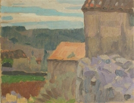 William John Leech, Farm House near Grasse