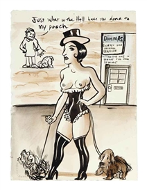 Nicole Eisenman, Just what in the Hell have you done to my pooch