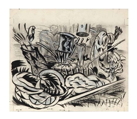 Gary Panter, Driving a Stake