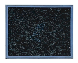 Nicole Eisenman, Untitled (Nude with Constellations)